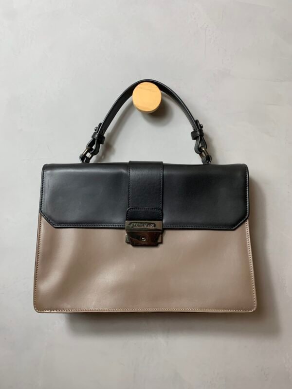 Bolsa Pasta Bicolor Le Lis Blanc