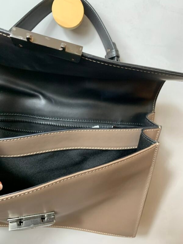 Bolsa Pasta Bicolor Le Lis Blanc - Image 4
