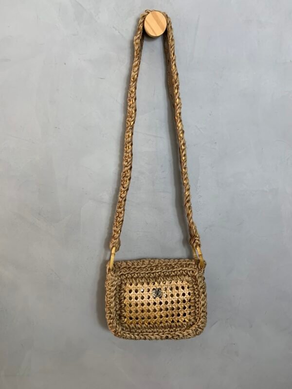 Bolsa de Crochê e Palha Indiana Isla - Image 6
