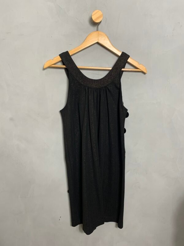 Vestido Preto Paetês Grandes - Image 4