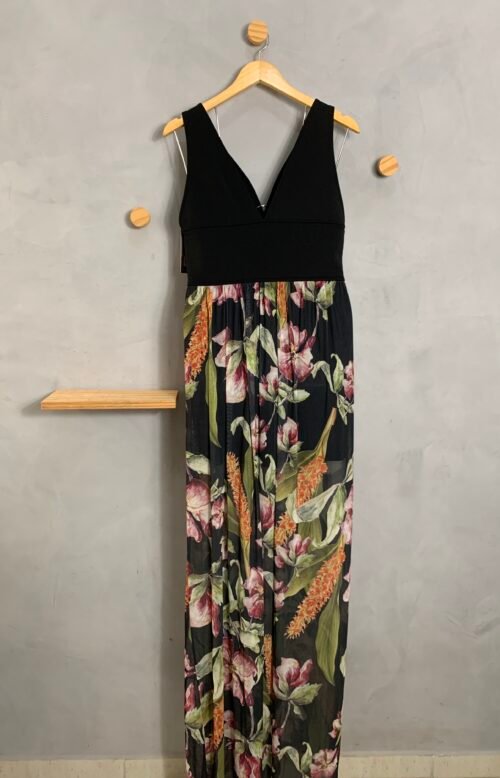 Vestido Longo com Tule (NOVO)
