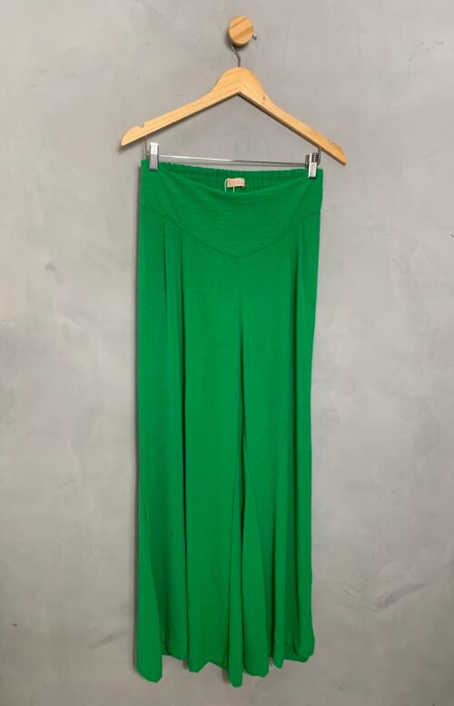 Calça Pantalona Verde