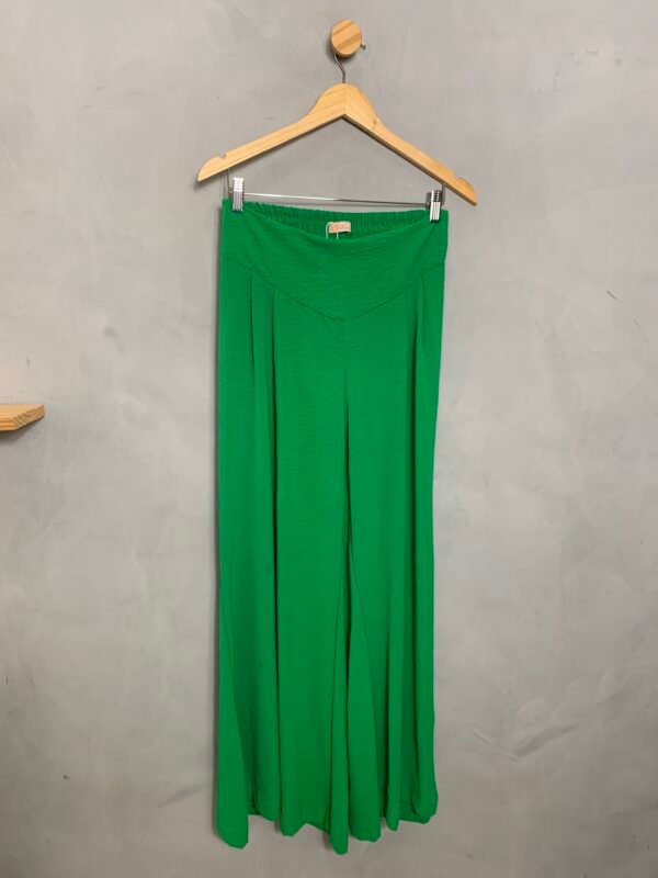 Calça Pantalona Verde