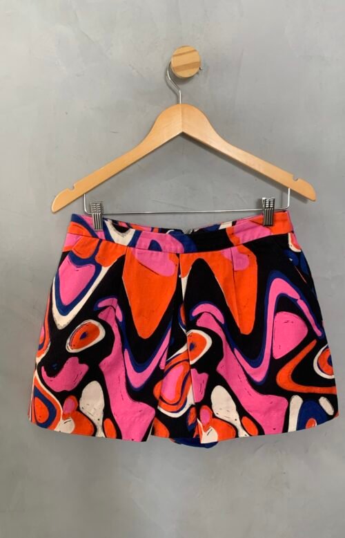 Short Saia Estampado Nati Vozza