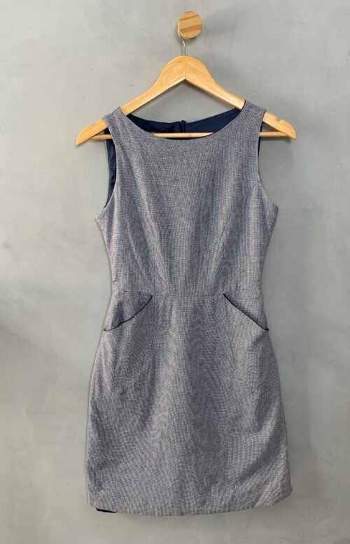 Vestido Tubinho Azul