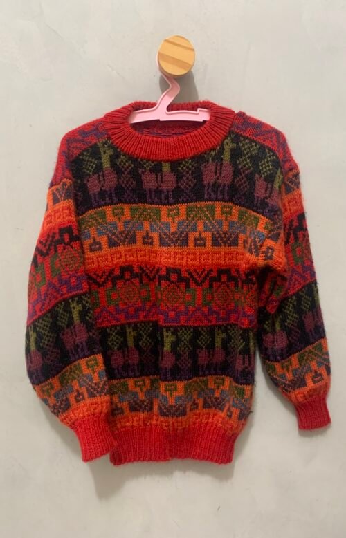 Blusa de lã infantil