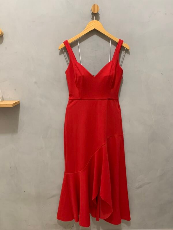 Vestido Midi Vermelho