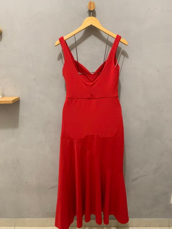 Vestido Midi Vermelho - Image 5
