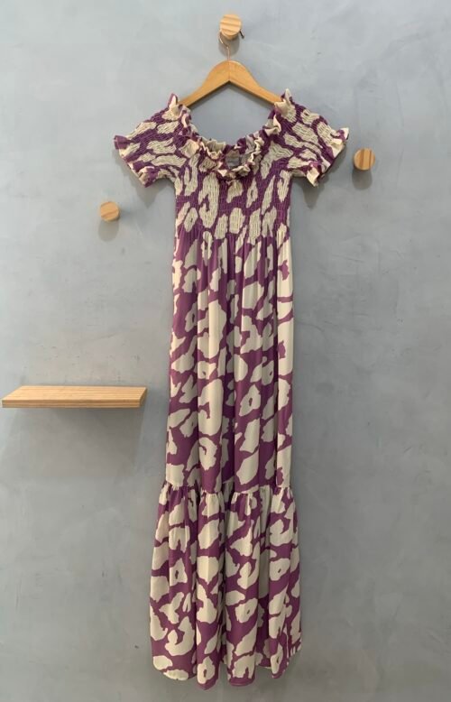 Vestido Longo Lilás
