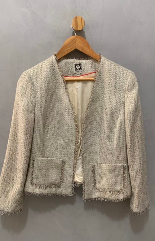 Casaqueto Tweed Off White