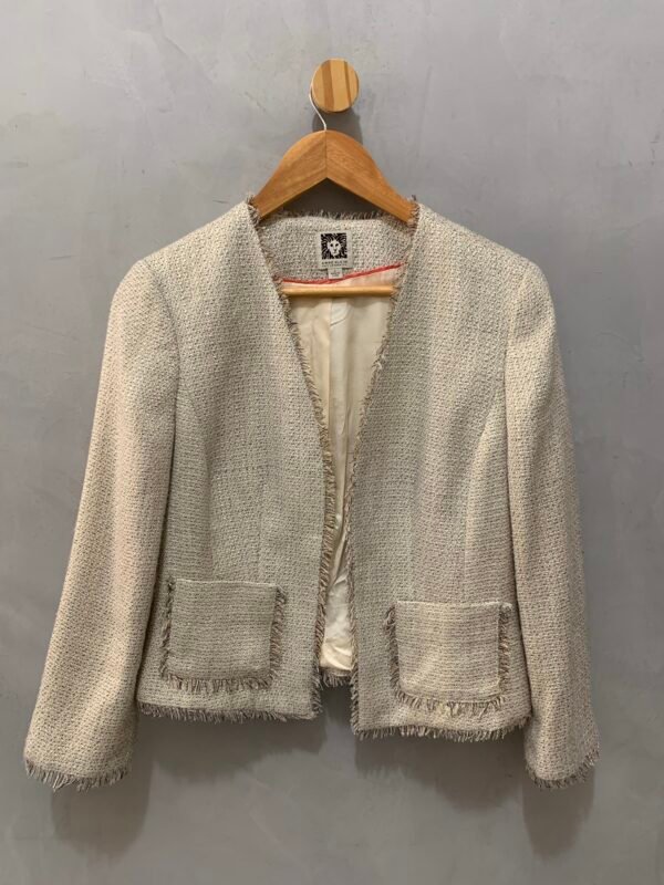Casaqueto Tweed Off White