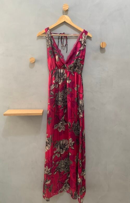 Vestido Longo Estampado My Place