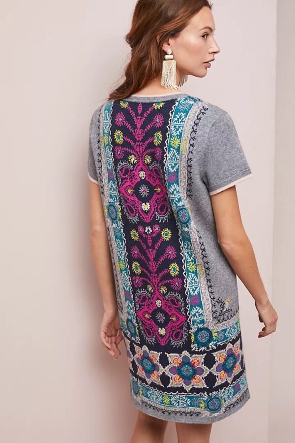 Vestido Boho de Tricot Anthropologie (NOVO) - Image 5