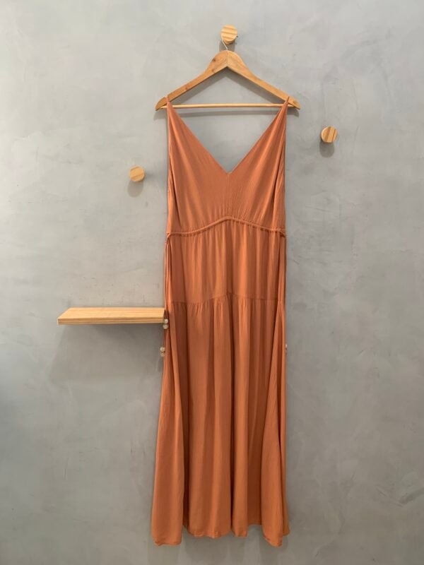 Vestido Longo Laranja - Image 4