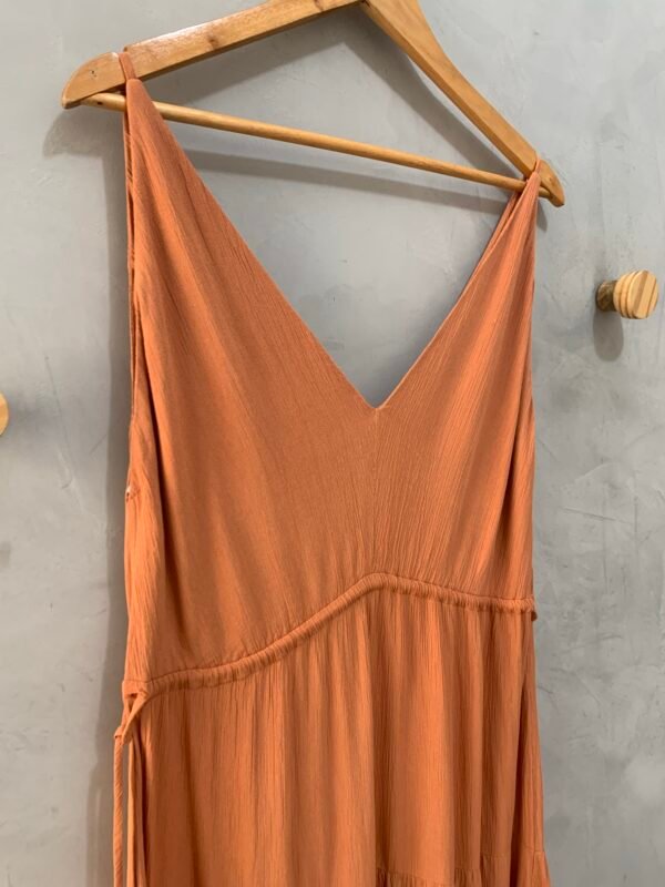 Vestido Longo Laranja - Image 2