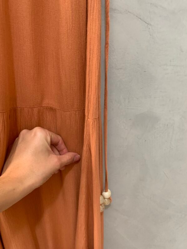 Vestido Longo Laranja - Image 3