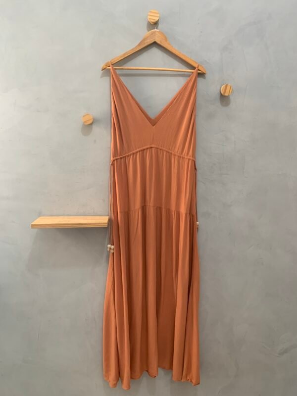 Vestido Longo Laranja