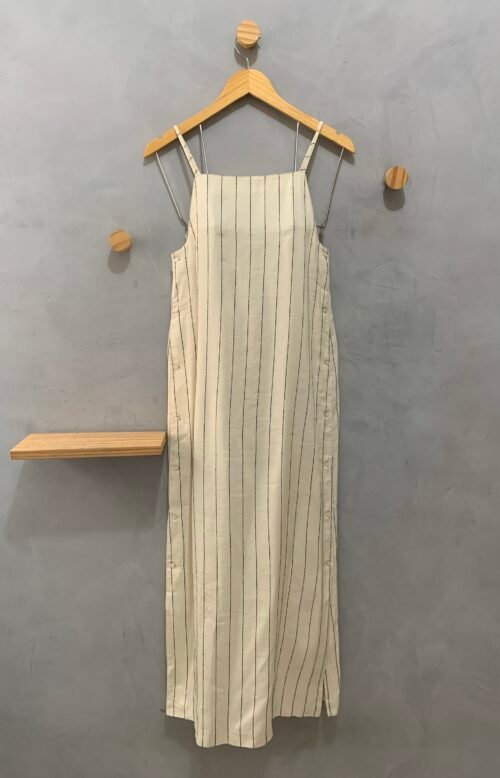 Vestido Longo Listrado (NOVO)