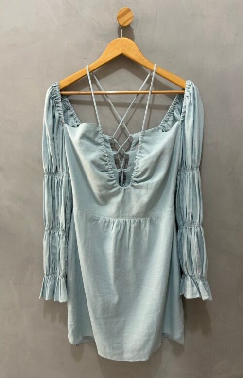 Vestido Azul Claro Charth
