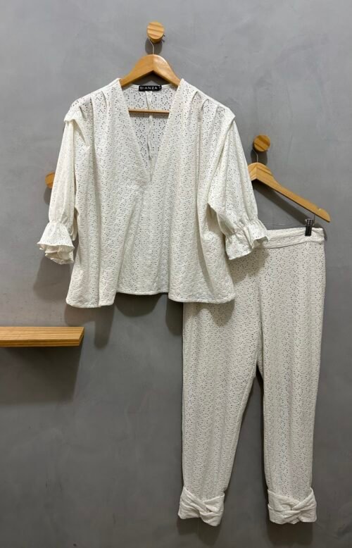 Conjunto Blusa e Calça Bianza
