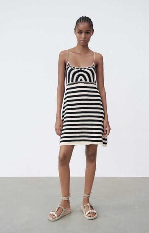Vestido de Crochê Zara